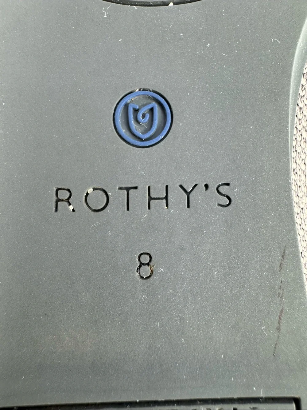 Rothy’s Khaki Round Toe Knit Women’s Ballet Flats Size 8